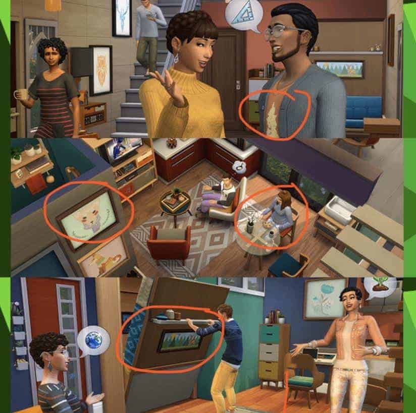 The Sims 4 Winter Vacay Hint