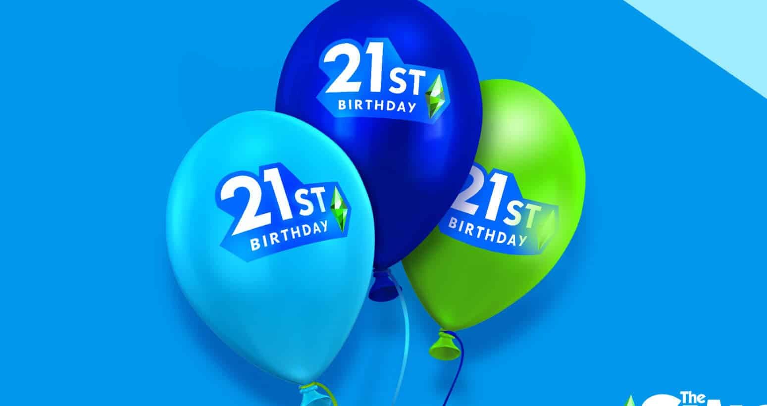The Sims 21st Anniversary Birthday Celebration